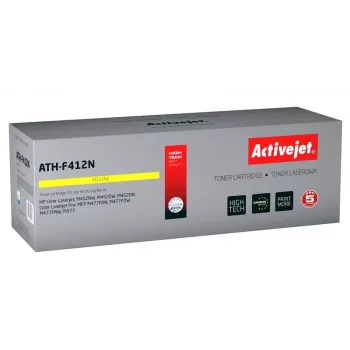 Activejet ATH-F412N toner (substituto do HP 410A CF412A; Supreme; 2300 páginas; amarelo)