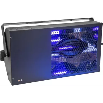 Projetor EUROLITE preto 400W modelo 51100810 — luz profissional de palco/trabalho, caixa preta