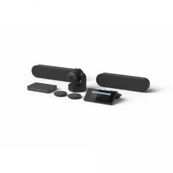 Conjunto LOGITECH Tap Controller com fios com Cat5e Kit+Rally Plus+AIS i5-1350P+Rally Mic Pod Hub+Conjunto de montagem para videoconferência