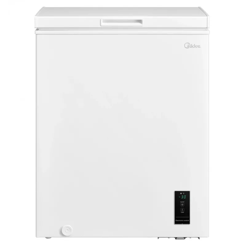 Arca congeladora Midea | MDRC207FEE01 | Classe de eficiência energética E | Arca | independente | Altura 85 cm | Capacidade útil total 142 L | branco