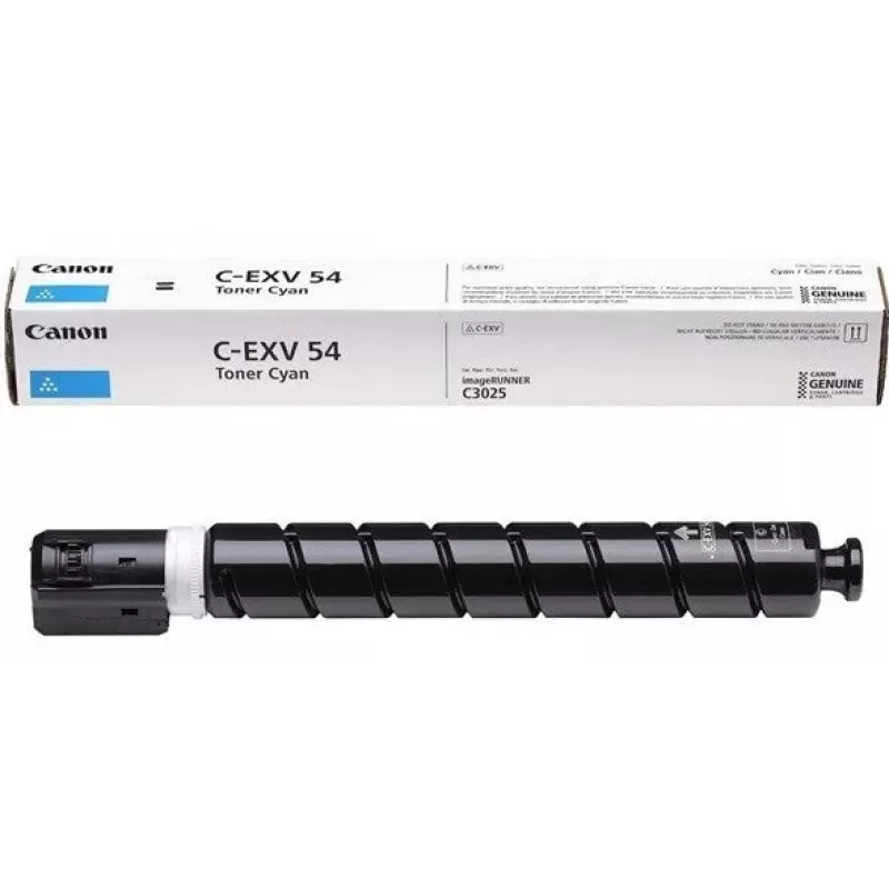 Tinteiro Canon C-EXV 54 ciano (modelo 1395C002) para impressoras imageRUNNER compatíveis