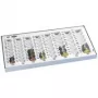 Caixa de dinheiro WEDO 160 100837 plástico cinzento