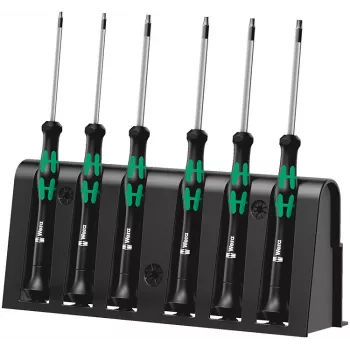 Wera 05118154001 Conjunto de chaves de fendas manuais Chaves de fendas de fenda