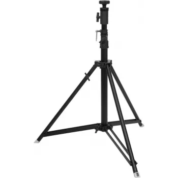 Tripé para follow spot EUROLITE STV-250 preto – tripé de iluminação ajustável para verfolgerspots