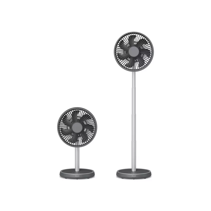 Ventilador de pé Duux Rize Flex cinzento diâmetro 21 cm