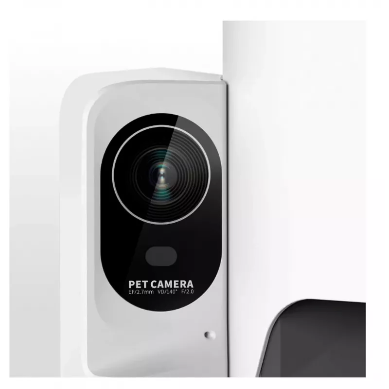 Comedouro automático PETKIT P571 com câmara, capacidade 3 l, branco