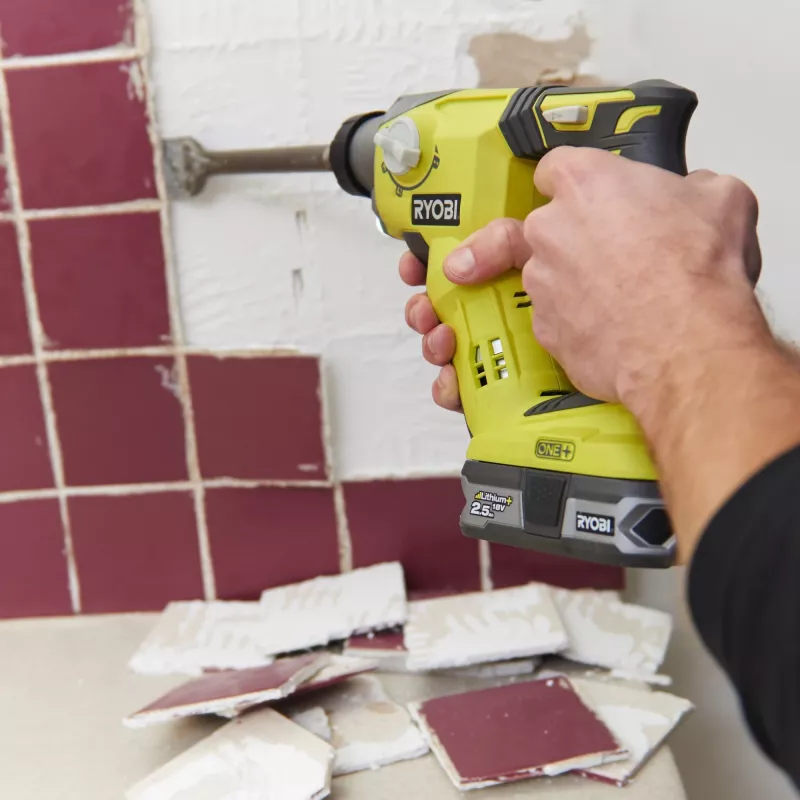 Broca de martelo (pneumática) SDS+ 18V, sem bateria e carregador RYOBI