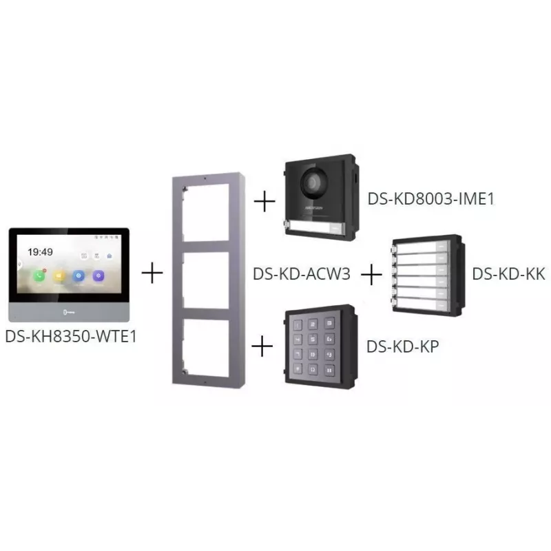 Hikvision DS-KD-KP/S Acessório para intercomunicadores Teclado