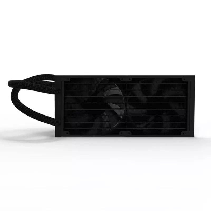 Zalman Reserator5 Z24 ARGB Preto Refrigeração líquida de CPU Radiador de 240 mm 2 ventoinhas de 120 mm