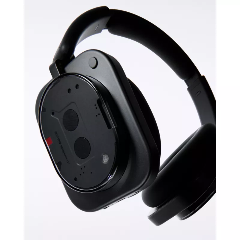 Auscultadores Over-Ear com cancelamento de ruído Nothing Headphone (1) — preto, cancelamento ativo de ruído, com fios e sem fios