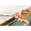 Alicate de pontas planas e redondas Wiha 27422 — ferramenta manual profissional isolada eletricamente