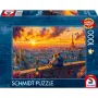 Puzzle, Schmidt Spiele Parisian Rooftop Whispers — 1000 peças