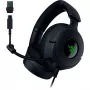 Razer Kraken V4 X - Headset com fios para gaming em PC (drivers TriForce de 40 mm, microfone cardioide retrátil, som surround 7.1, Chroma RGB para PC, consola e telefone)