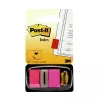 Marcadores Post-it 3M Rosa, estreitos, 50 marcadores, dimensões 25,4 x 43,2 mm, em distribuidor descartável (I680-21)