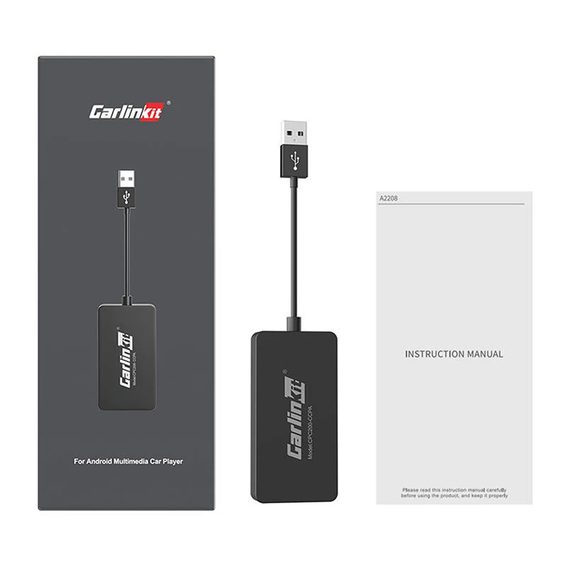 Adaptador sem fios Carlinkit CPC200-CCPA para Apple CarPlay e Android Auto (protocolo CCPA)