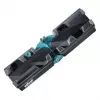 Caixa de esquadria e batente Wolfcraft 6948200 — guia de esquadria, alcance de medição 85–180°, para tábuas até 3 cm, preta