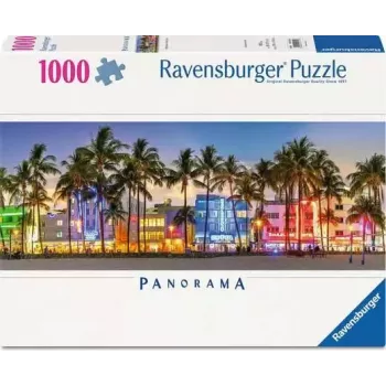 Puzzle Ravensburger 12001710 — 1000 peças, motivo urbano, 980×375 mm, idade 14+