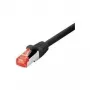 Tecline 71510S cabo de rede Ethernet preto