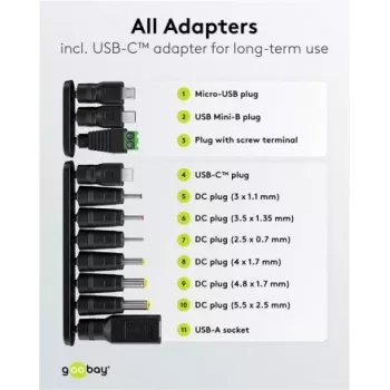Adaptador de fonte de alimentação Goobay 64571
