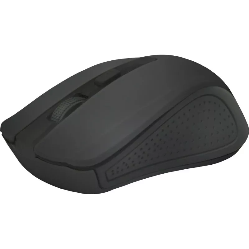 Rato RF sem fios DEFENDER Accura MM-935 — ótico 1600 DPI, ambidestro, 3 botões, recetor USB, preto