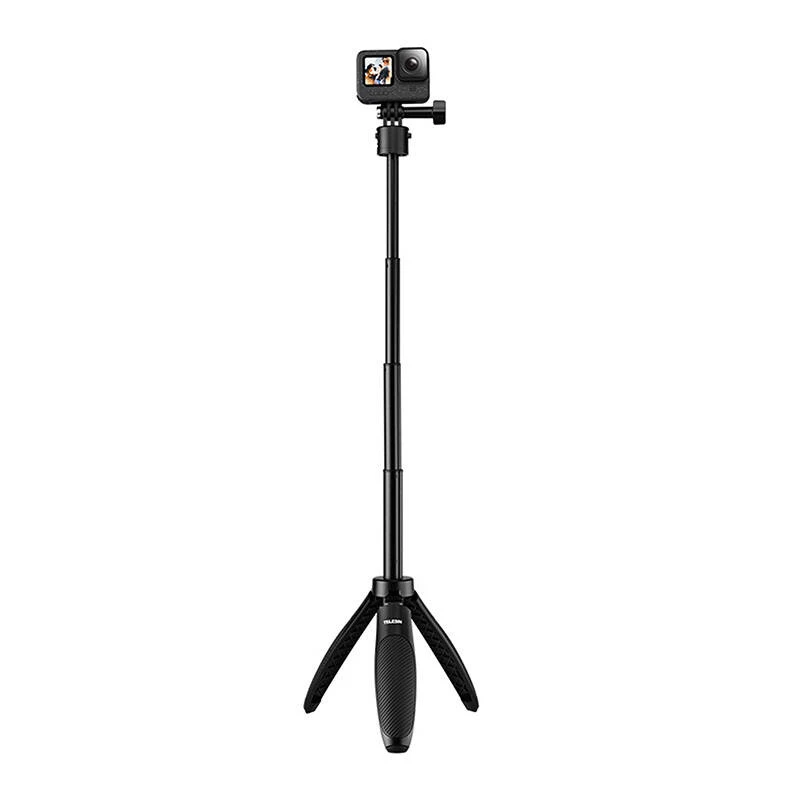 Tripé Telesin S1-MNP-02 para câmaras de ação – pau de selfie convertível