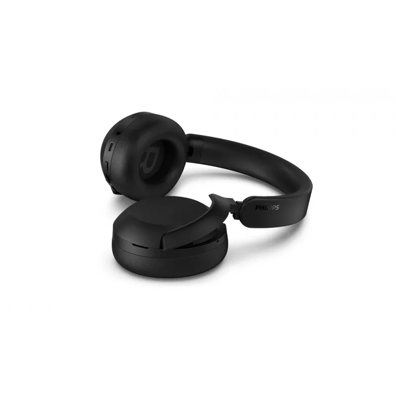 Auscultadores/headset Philips TAH8000EBK/00 sem fios com arco de cabeça, chamadas/música USB Type-C Bluetooth preto