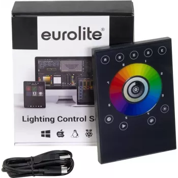EUROLITE TOUCH-512 Unidade de controlo de 512 canais modelo 51860151