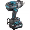 Chave de impacto a bateria TW001GM201 XGT, 40 Volt azul/preto, 2x bateria Li-Ion XGT 4 Ah, em mala de transporte