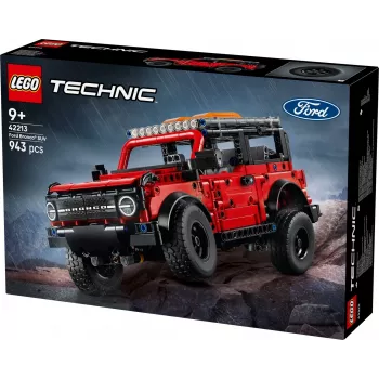 Conjunto de construção LEGO Technic Ford Bronco Off‑Roader 4x4 modelo 42213 — 943 peças, idade 9+