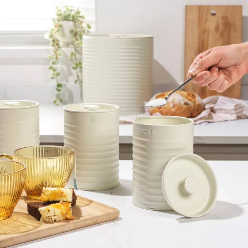 Conjunto de bancada Russell Hobbs RH03270CEU7 Creme 4 peças – conjunto de bancada de cozinha, cor creme