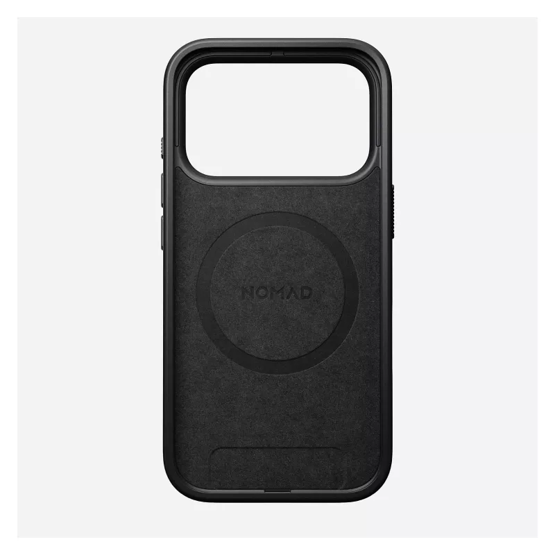 Capa para telemóvel Nomad Modern Leather Case para iPhone 17 Pro, 16 cm (6,3 polegadas), tan, couro e PC/TPU