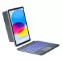 Teclado inateck iPad 11 iPad 10.ª ger. comp. QWERTZ cinzento