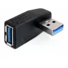 Adaptador de mudança de sexo DeLOCK 65341 USB 3.0 preto
