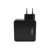 ANSMANN 247PD - fonte de alimentação - 45 Watt - 4700 mA - PD, QC 3.0 - 2 portas de saída (USB, USB-C) - preto (1001-0095)