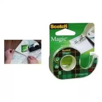 Fita adesiva 3M Scotch Magic 810, invisível, 19 mm x 30 m, núcleo Ø 25 mm