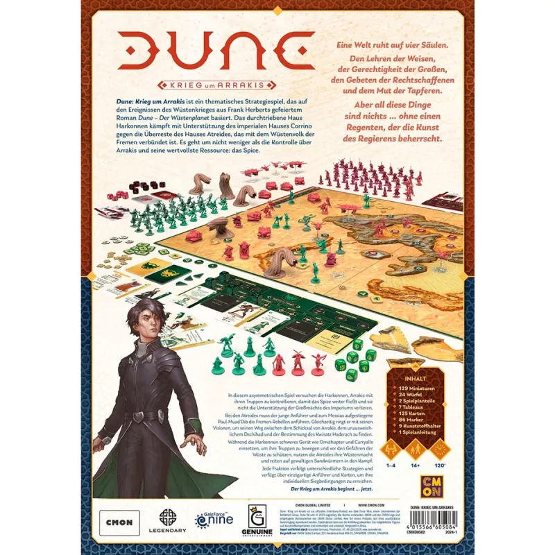 Dune: War for Arrakis, jogo de tabuleiro