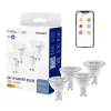 Yeelight W1 GU10 lâmpada inteligente regulável, 4 unidades