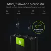 Inversor Green Cell INV10 2000 W, 12 V DC para 230 V AC, saída Type-C, 50 Hz, preto