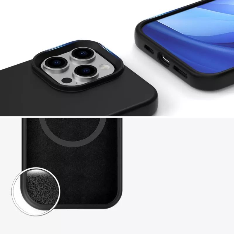 Capa 4smarts iPhone 16 Pro 16 cm (6,3 polegadas) Preto