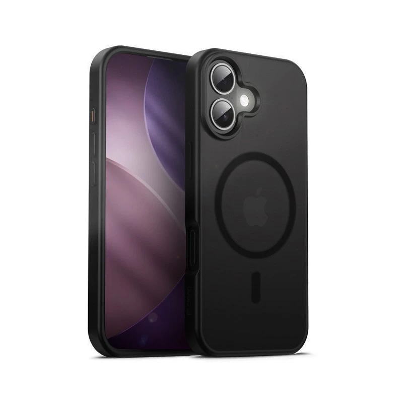 Capa Crong Hybrid Frost MAG para iPhone 17 Frosted preto