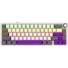 Teclado de gaming mecânico sem fios LORGAR KBP70MW layout 65% bege