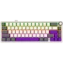 Teclado de gaming mecânico sem fios LORGAR KBP70MW layout 65% bege