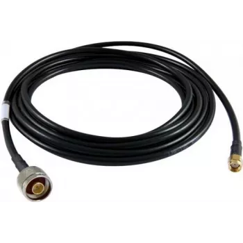 Cabo coaxial ALLNET ANT-CAB-LMR195-SMAM-NM-300 3 m SMA N-Type Preto (ANT-CAB-LMR195-SMAM-NM-300)
