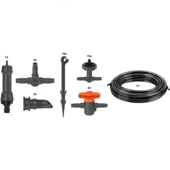 Sistema de rega gota a gota Gardena 13401-20 comprimento do tubo 20 m