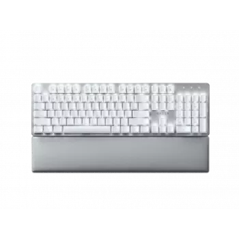 Teclado Razer Pro Type Ultra Escritório USB RF Wireless Bluetooth QWERTY US English Prateado Branco