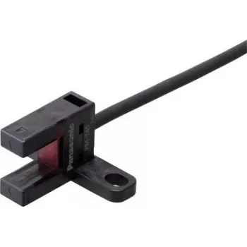 Sensor fotoelétrico de forquilha Panasonic PM-T45 tipo T, comutação clara/escura, 5–24 V DC