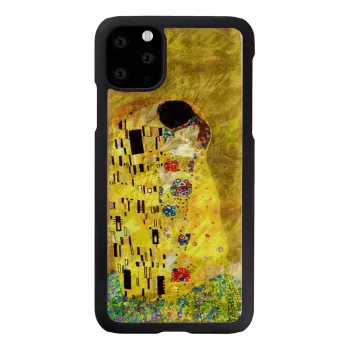 Capa para smartphone iKins para iPhone 11 Pro Max – design beijo preto, capa protetora