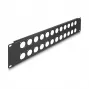 Acessório para patch panel DeLOCK 88055 montagem em rack 2U preto