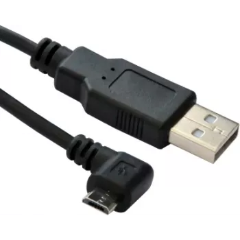 Cabo USB Microconnect USBABMICRO3ANG USB 2.0 3 m Micro-USB B USB A preto