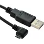 Cabo USB Microconnect USBABMICRO3ANG USB 2.0 3 m Micro-USB B USB A preto